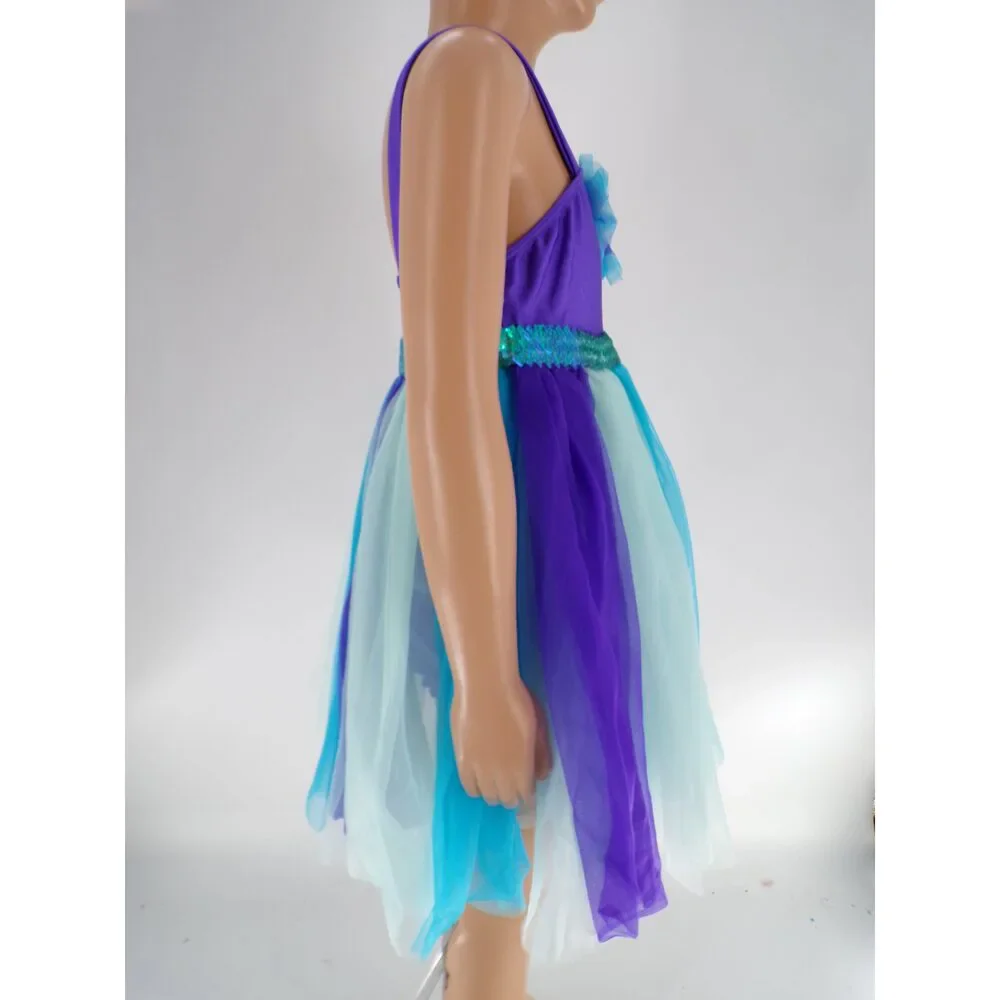 Pre-Owned Dance Costume Revolution 582 Small Child Turquoise Ballet
